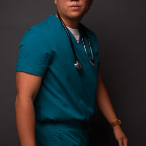 Men Caribbean Blue V-necks